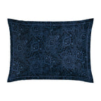 Eclipse Fleuri - Pillowcase - Cotton Satin - Blue 11