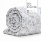 Persian Elegance - Bedspread - Cotton Satin - Beige