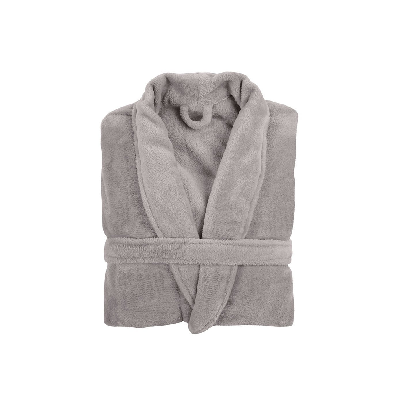 Robe De Chambre Polyester - Gris Clair