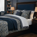 Buta - Duvet Cover + 1 Or 2 Pillowcase(s) - Cotton Satin - Gray / Taupe