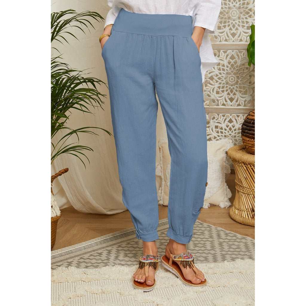 Pantalones - Índigo - Mujer