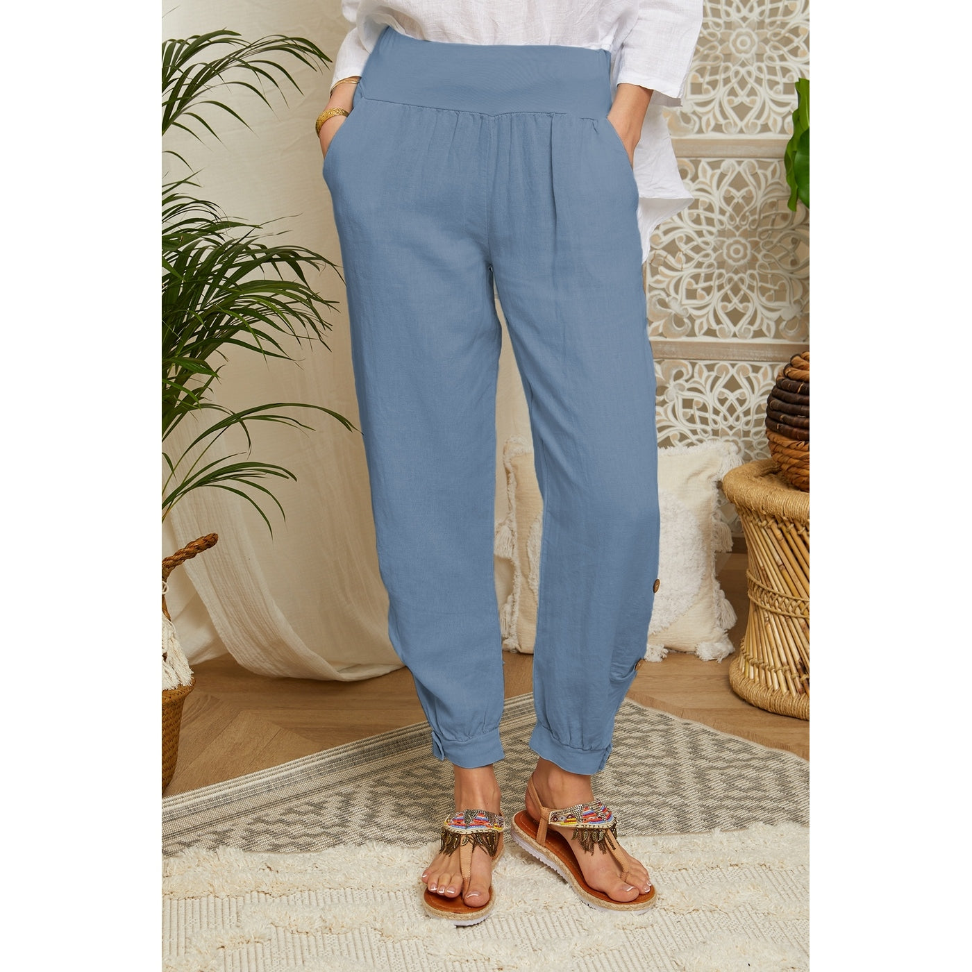 Pantalones - Índigo - Mujer