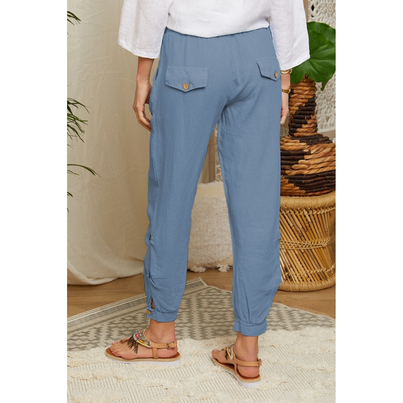 Pantalones - Índigo - Mujer