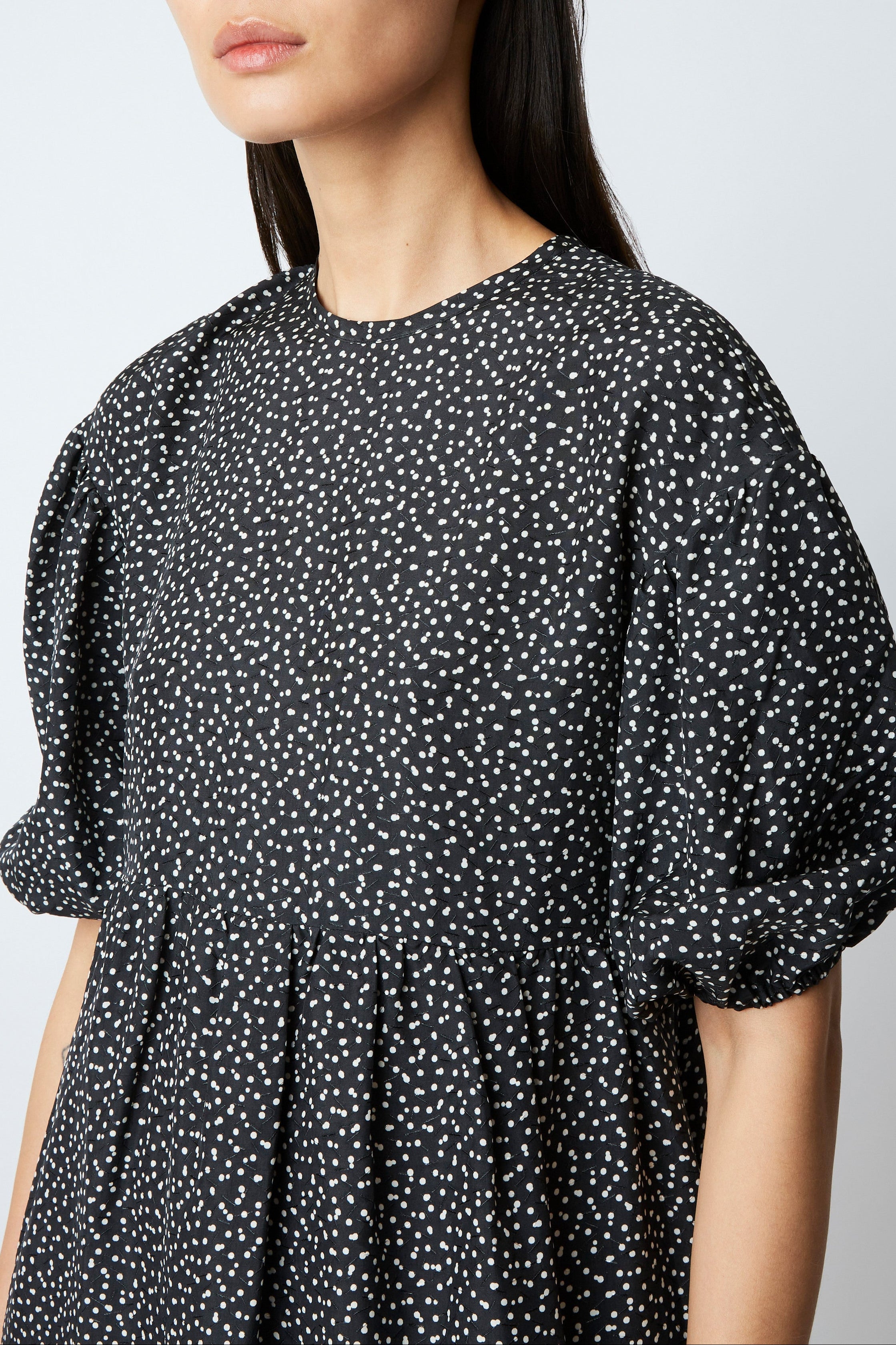 Robe Tams Tic tac - geometrique NOIR