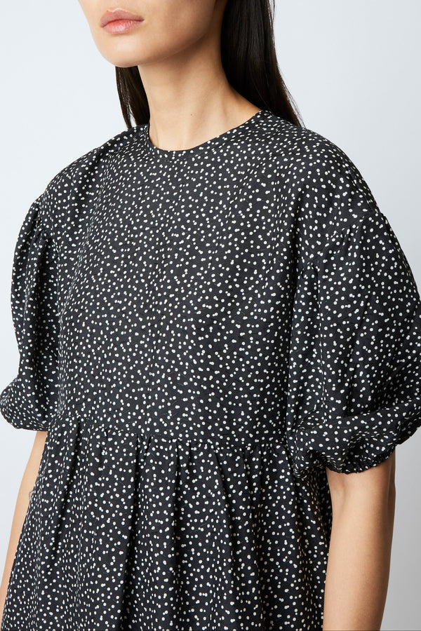 Robe Tams Tic tac - geometrique NOIR