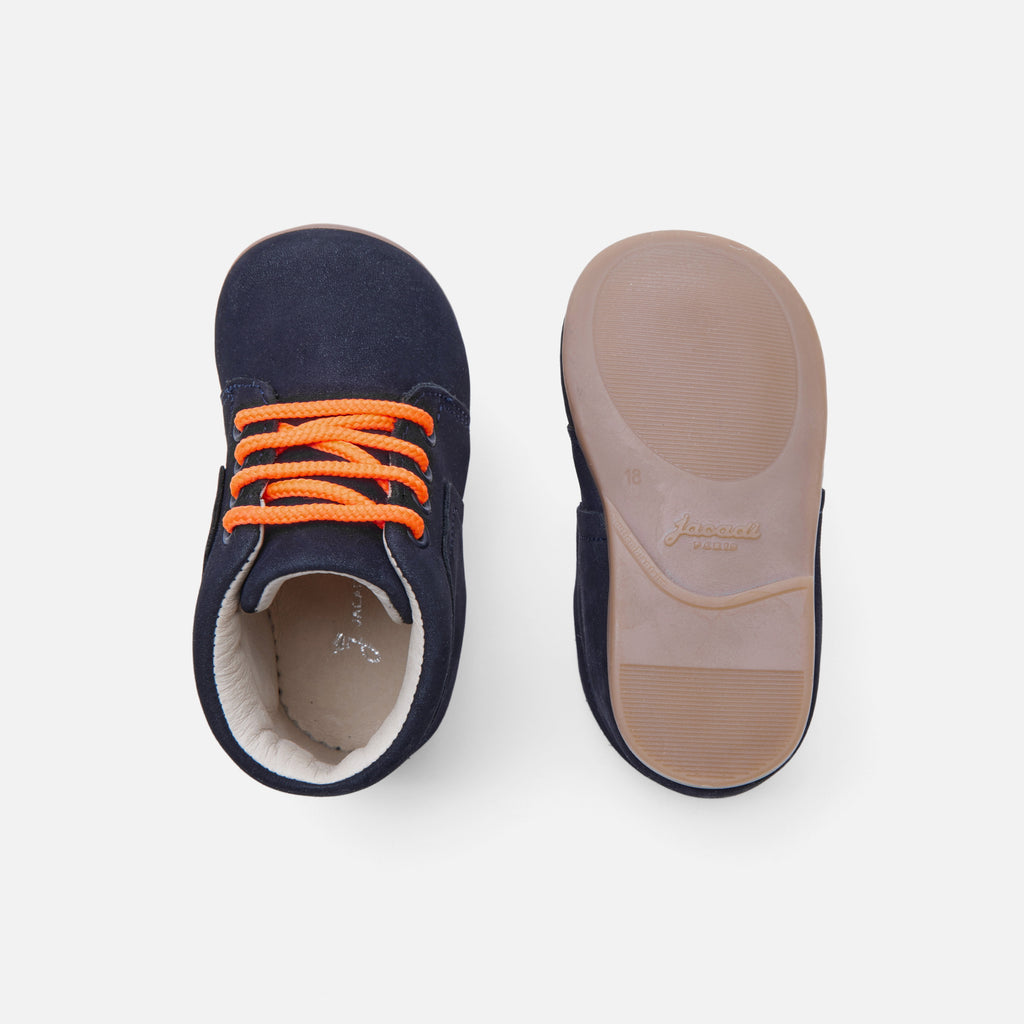 Hoge Schoenen - Marineblauw - Jongen