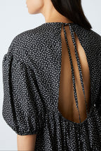 Robe Tams Tic tac - geometrique NOIR