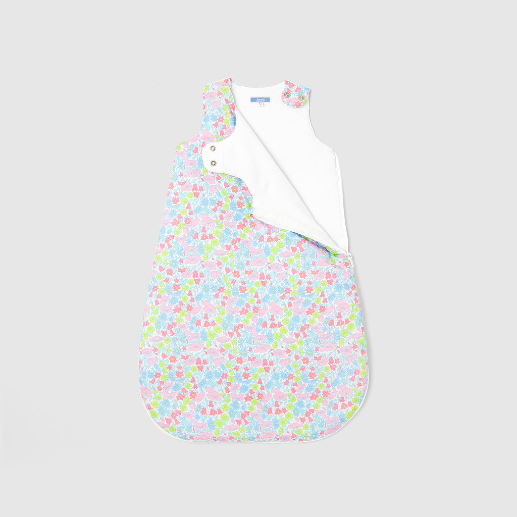 Schlafsack Gr. 0 - Weiß/Mehrfarbig - Mädchen