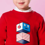 Sweatshirt - Rot - Junge