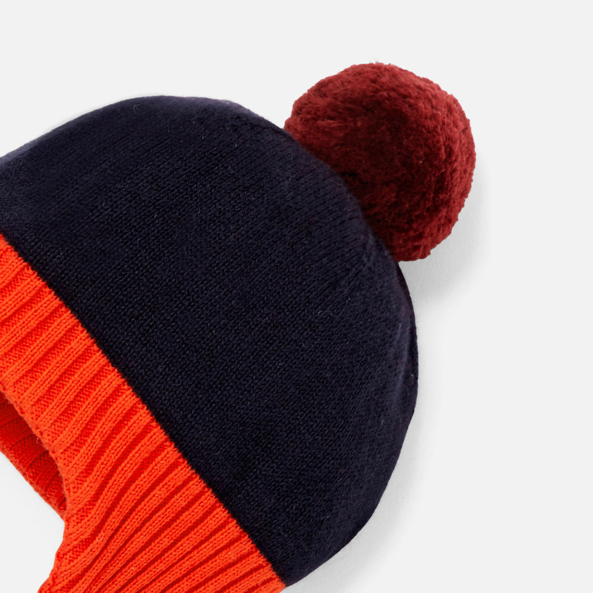 Muts - Marineblauw/Oranje - Jongens