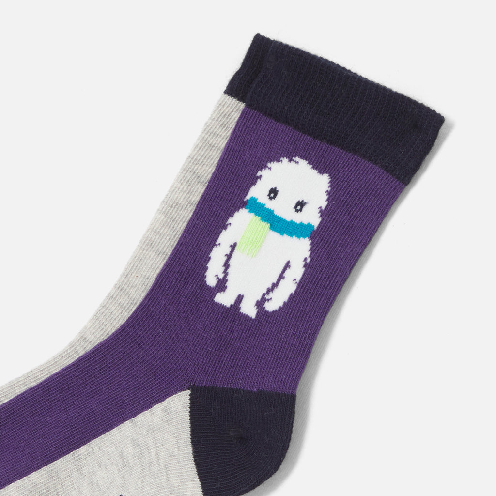 Chaussette - Marine/Multico - Garçon