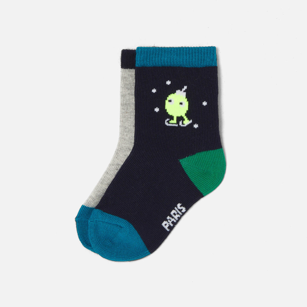 Socks - Blue/Multicolour - Boy