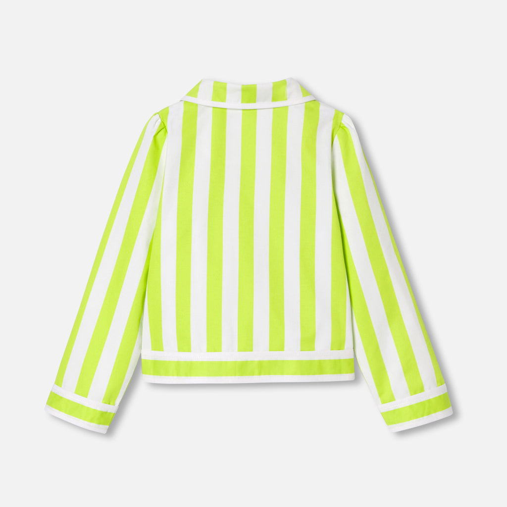 Veste - Blanc/Vert - Fille