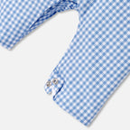 Lange Jumpsuit - Blauw/Wit - Jongen
