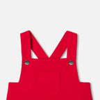 Lange Latzhose – Tomatenrot – Jungen
