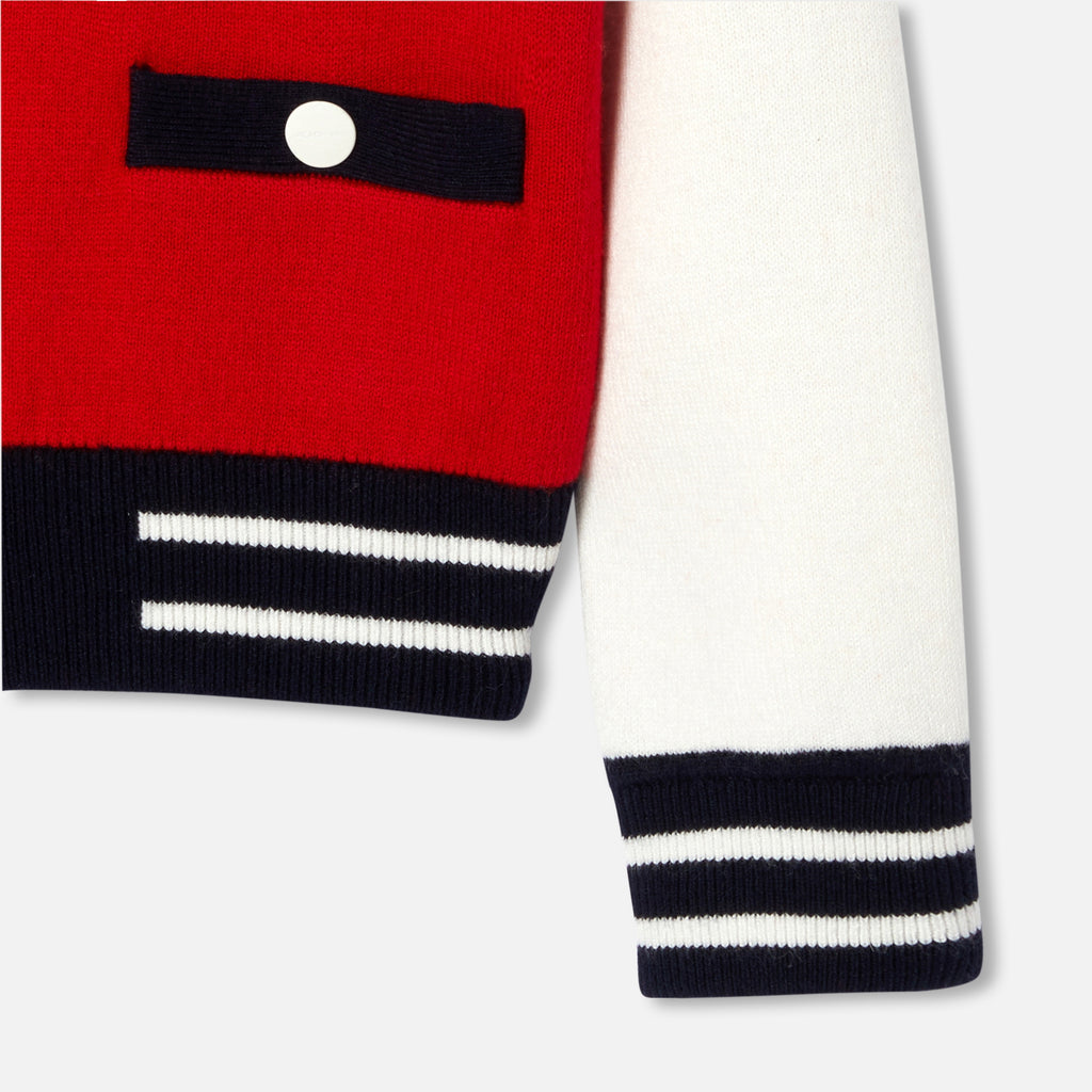 Vest Met Voorsluiting - Rood/Meerkleurig - Meisje