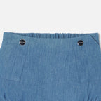 Short Dungarees - Light Denim - Boy