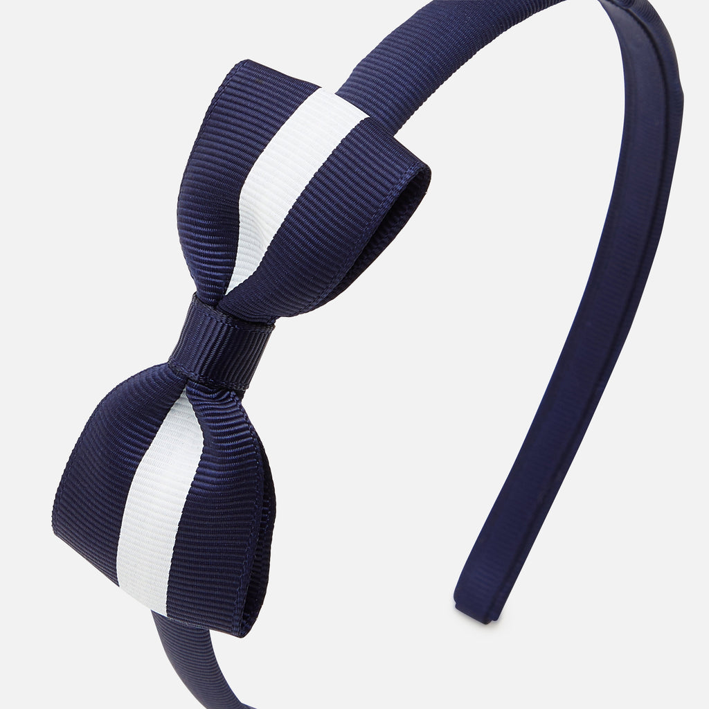 Cerchietto - Navy/Bianco - Bambina