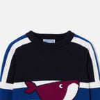 Pull Avec Manches - Marine/Bleu - Garçon