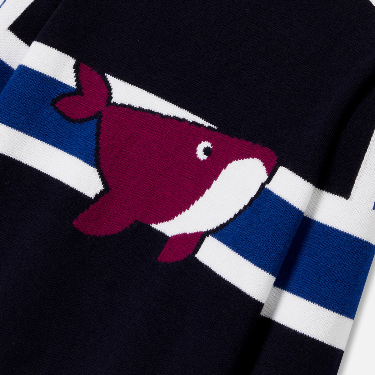 Pull Avec Manches - Marine/Bleu - Garçon