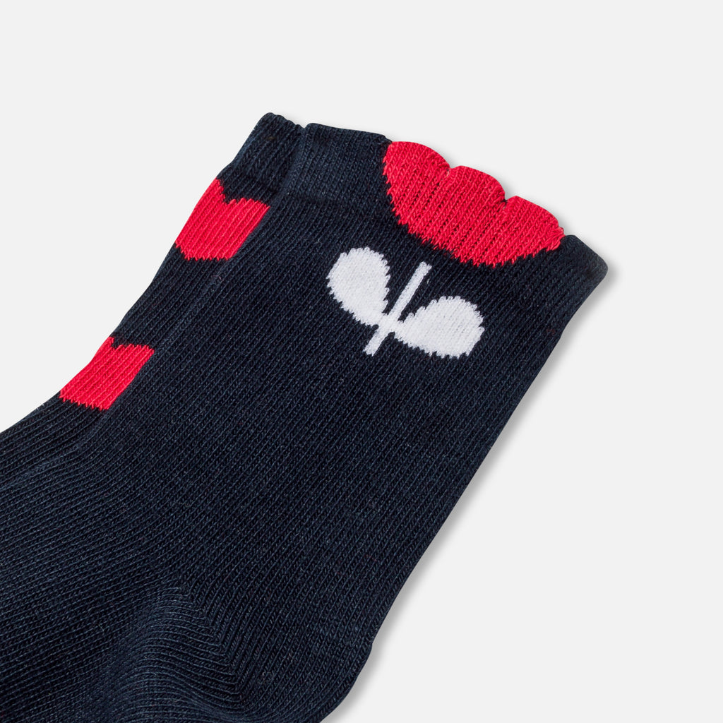 Socks - Navy/Multicolour - Girl