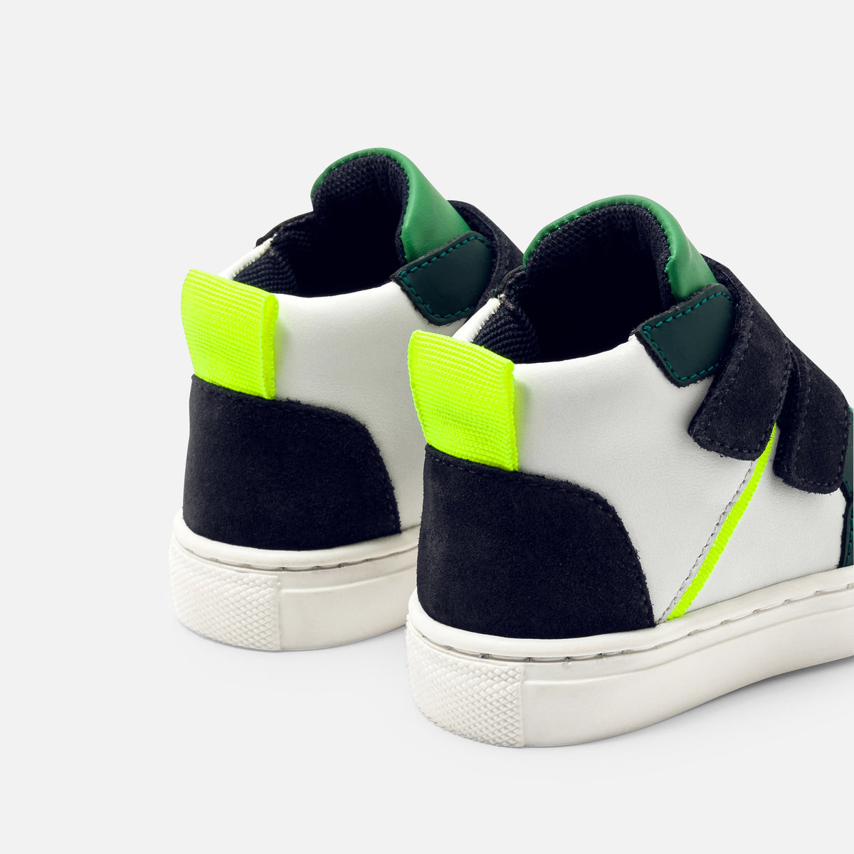 Tennis - Blanc/Vert - Garçon