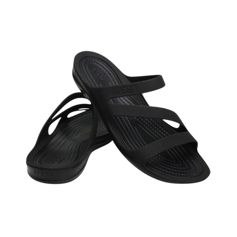 Crocs Swiftwater Sandalias Mujer - Negro, Negro