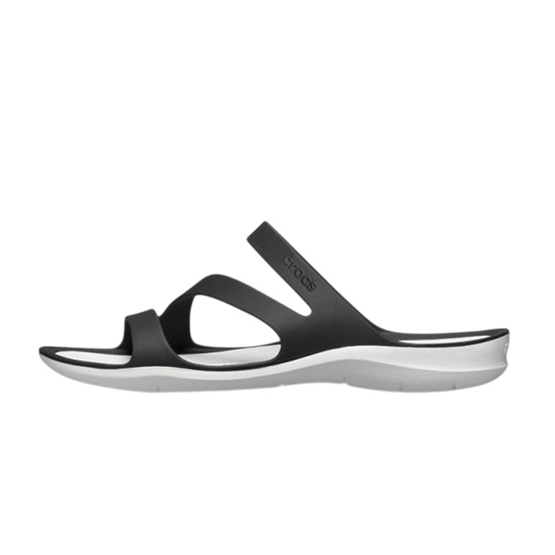 Crocs Swiftwater Women's Sandals - Black, White