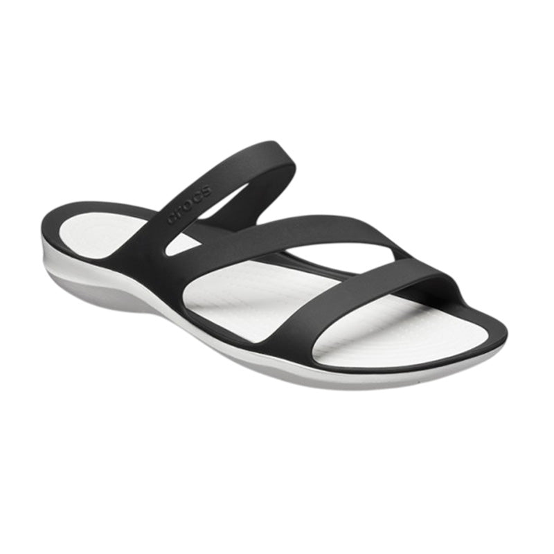 Crocs Swiftwater Women's Sandals - Black, White