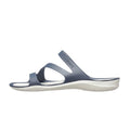 Crocs Swiftwater Sandalias Mujer - Azul Marino, Blanco