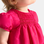 Kleid Mit Ärmeln - Bengal-Rosa - Mädchen