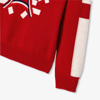 Long-Sleeved Jumper - Brick Red - Boy