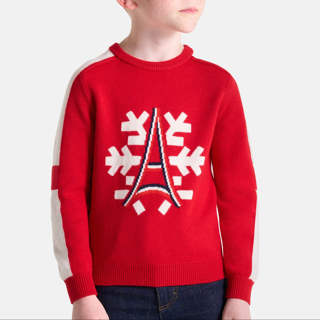 Long-Sleeved Jumper - Brick Red - Boy