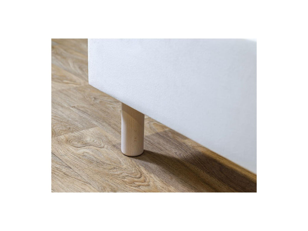 Romane - Bed With Solid Slats - Velvet Fabric