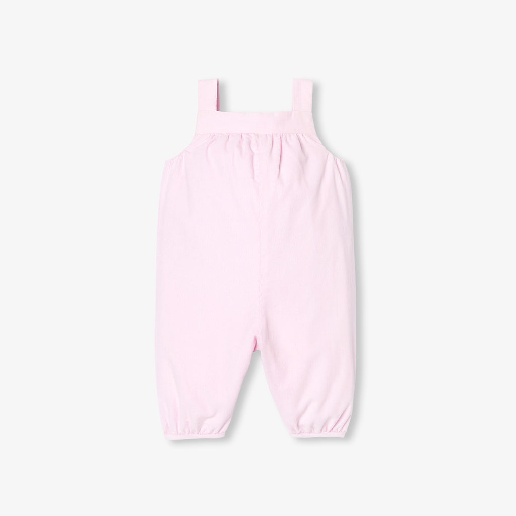 Salopette lunga - Rosa cipria chiaro - Bambina