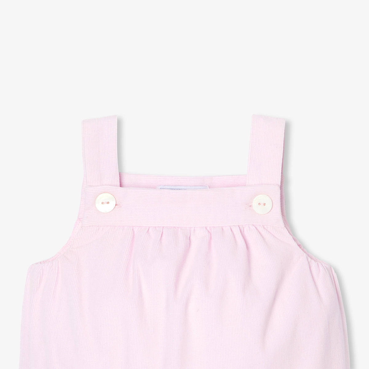 Salopette lunga - Rosa cipria chiaro - Bambina