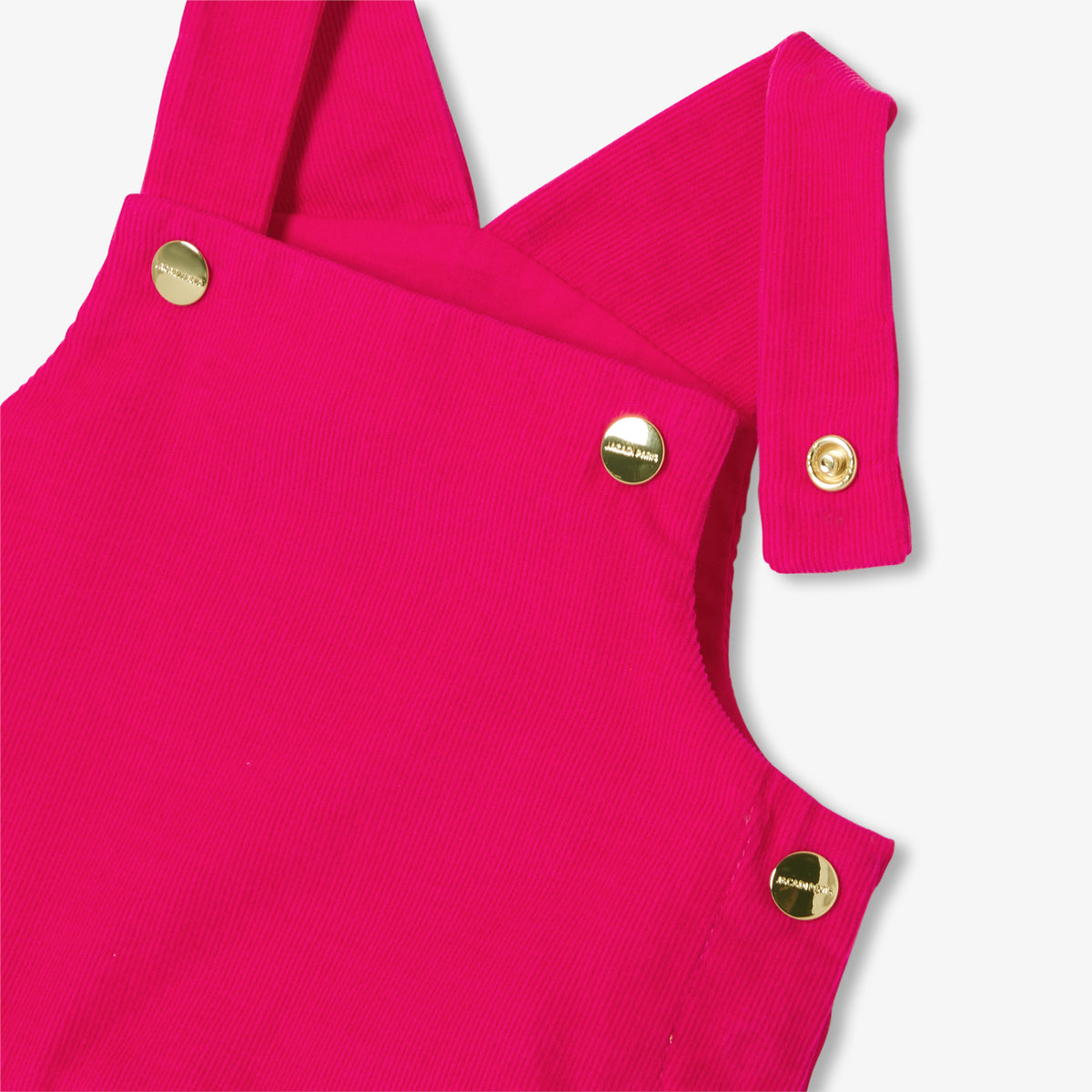 Robe Chasuble/ Ss Mches - Rose Grenadine - Fille