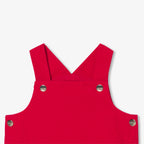 Pinafore Dress / Sleeveless - Poppy Red - Girl
