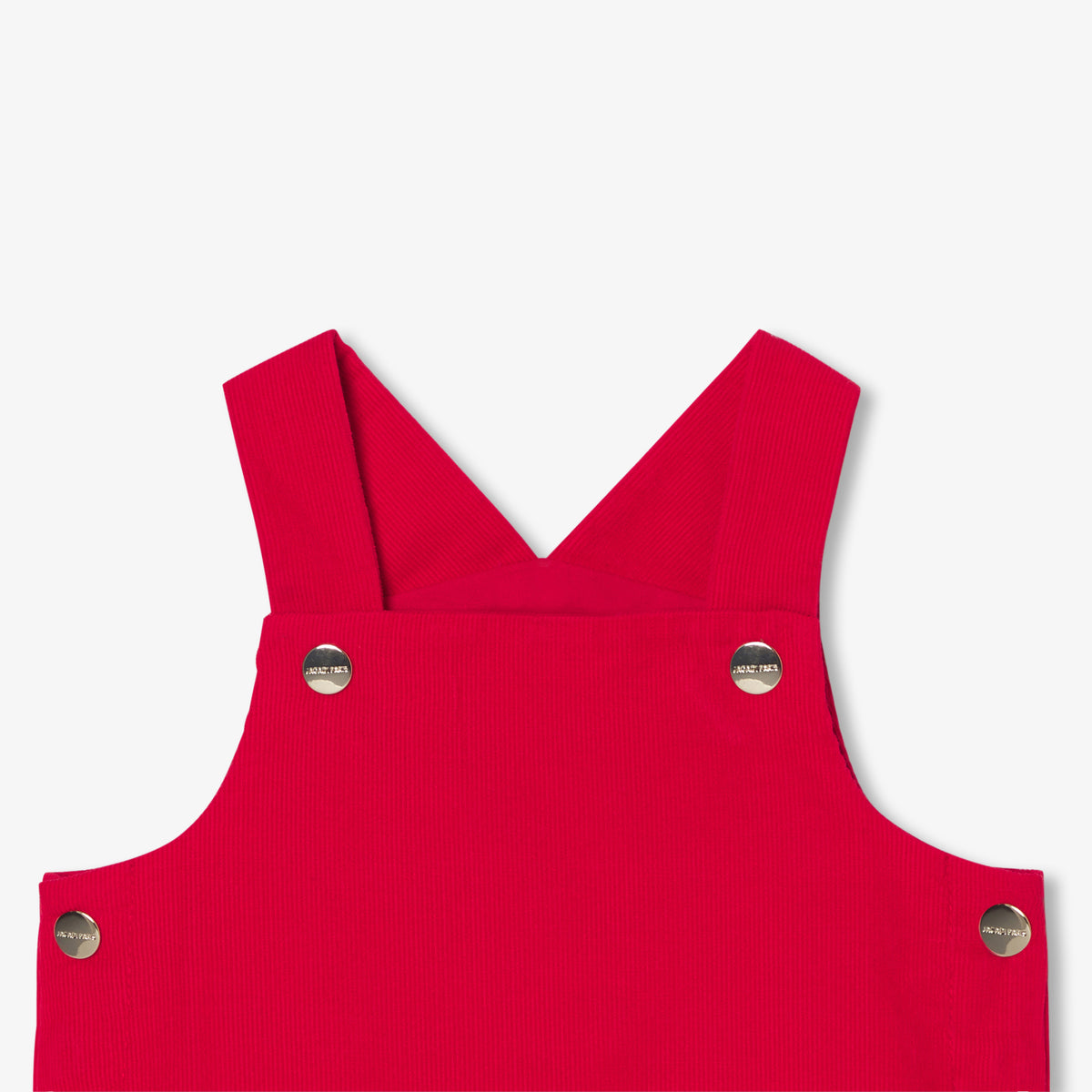 Pinafore Dress / Sleeveless - Poppy Red - Girl