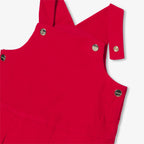Pinafore Dress / Sleeveless - Poppy Red - Girl