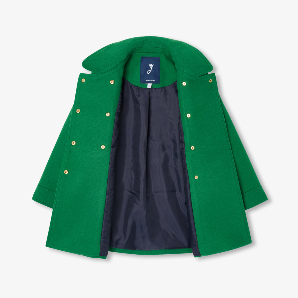 Coat - Dark Green - Girl