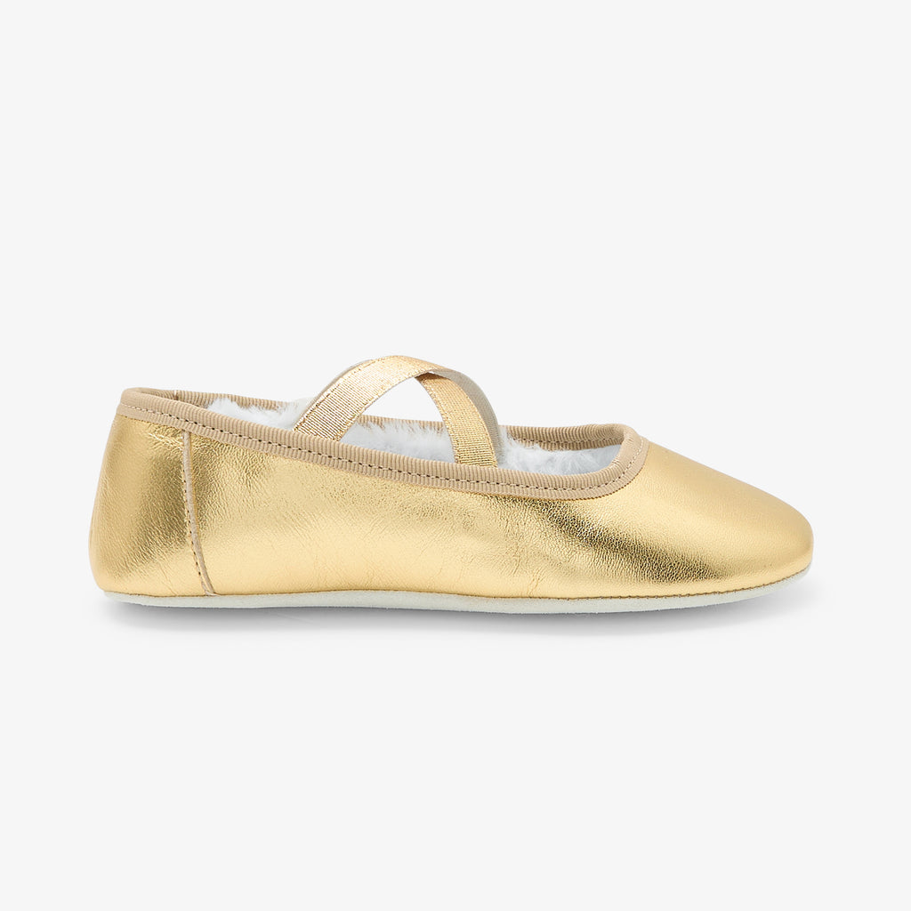 Slippers - Yellow Gold - Girls