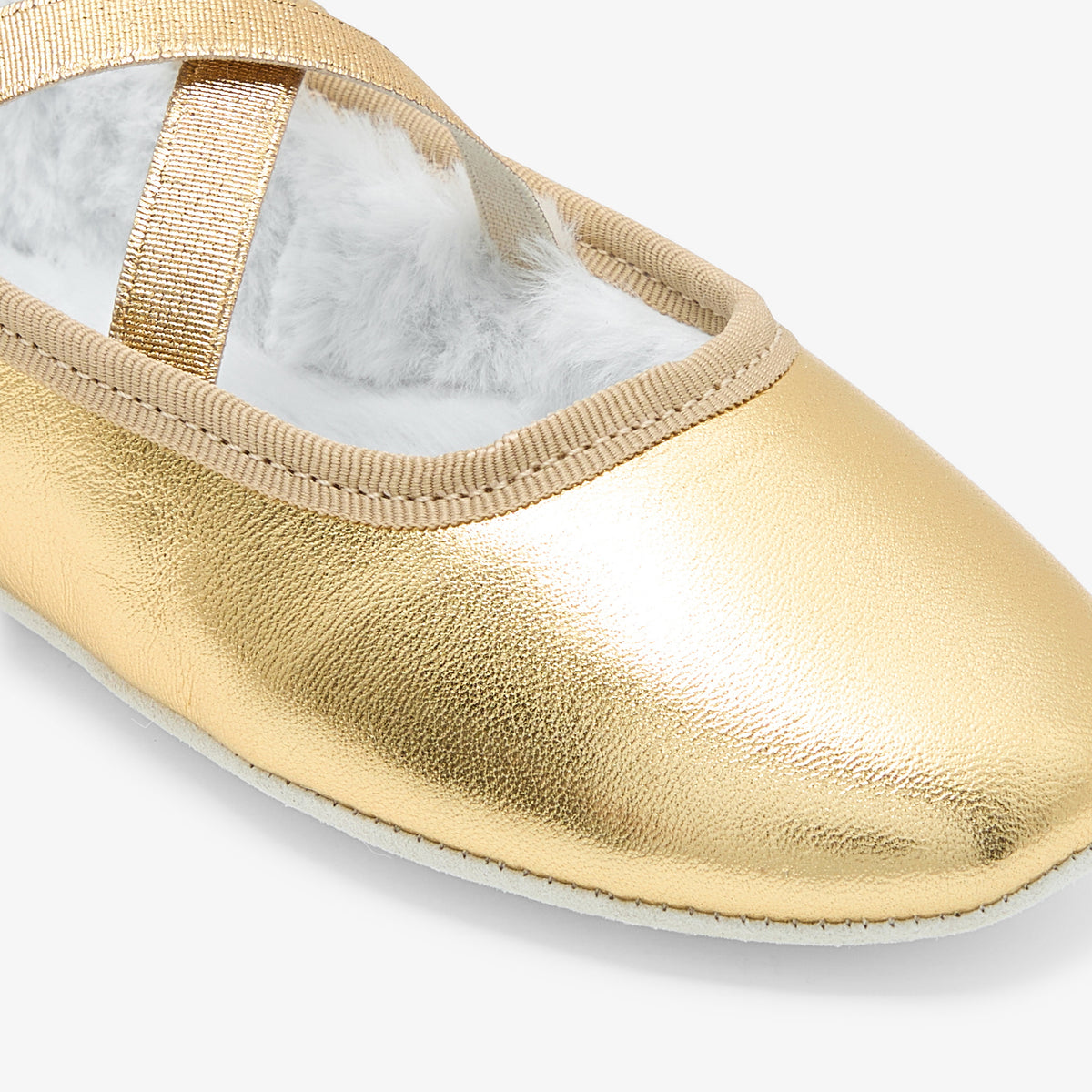 Slippers - Yellow Gold - Girls