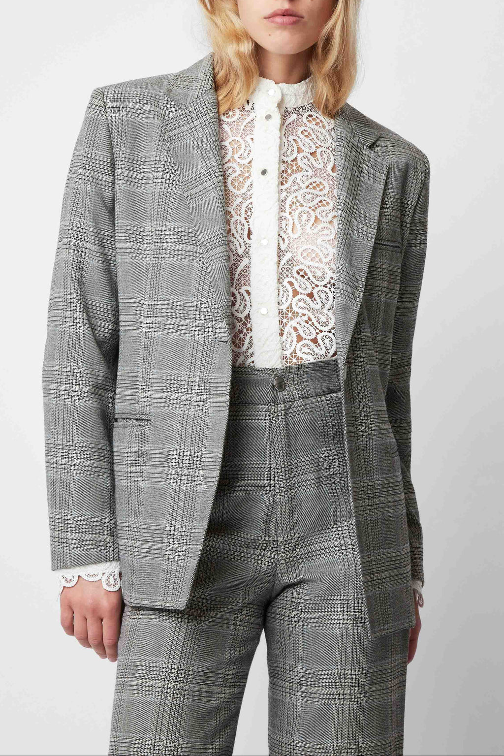 VESTE JOSEPH CHESS NOIR