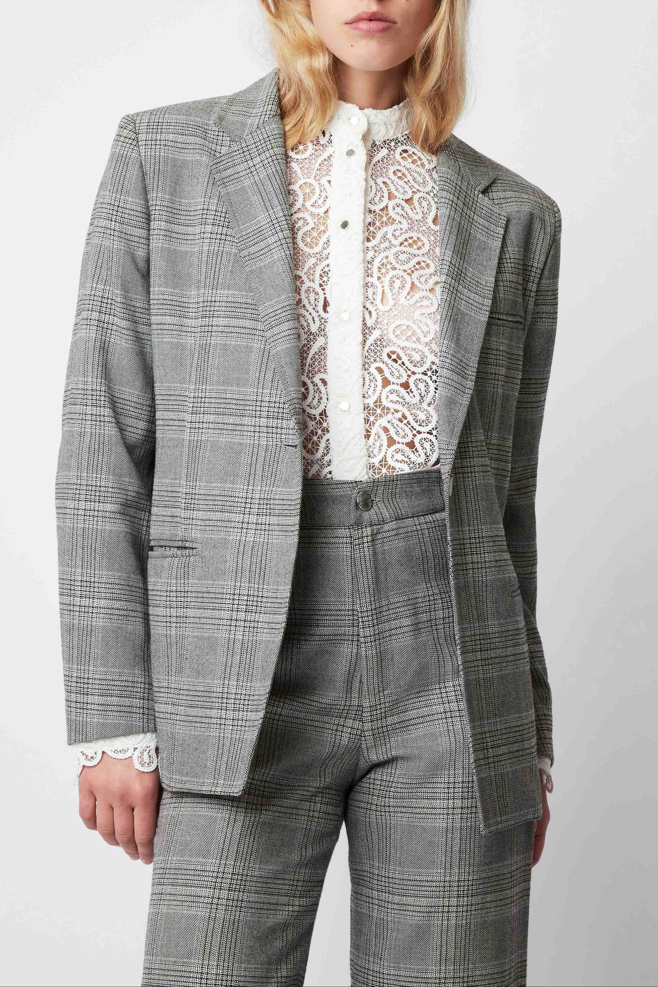 VESTE JOSEPH CHESS NOIR