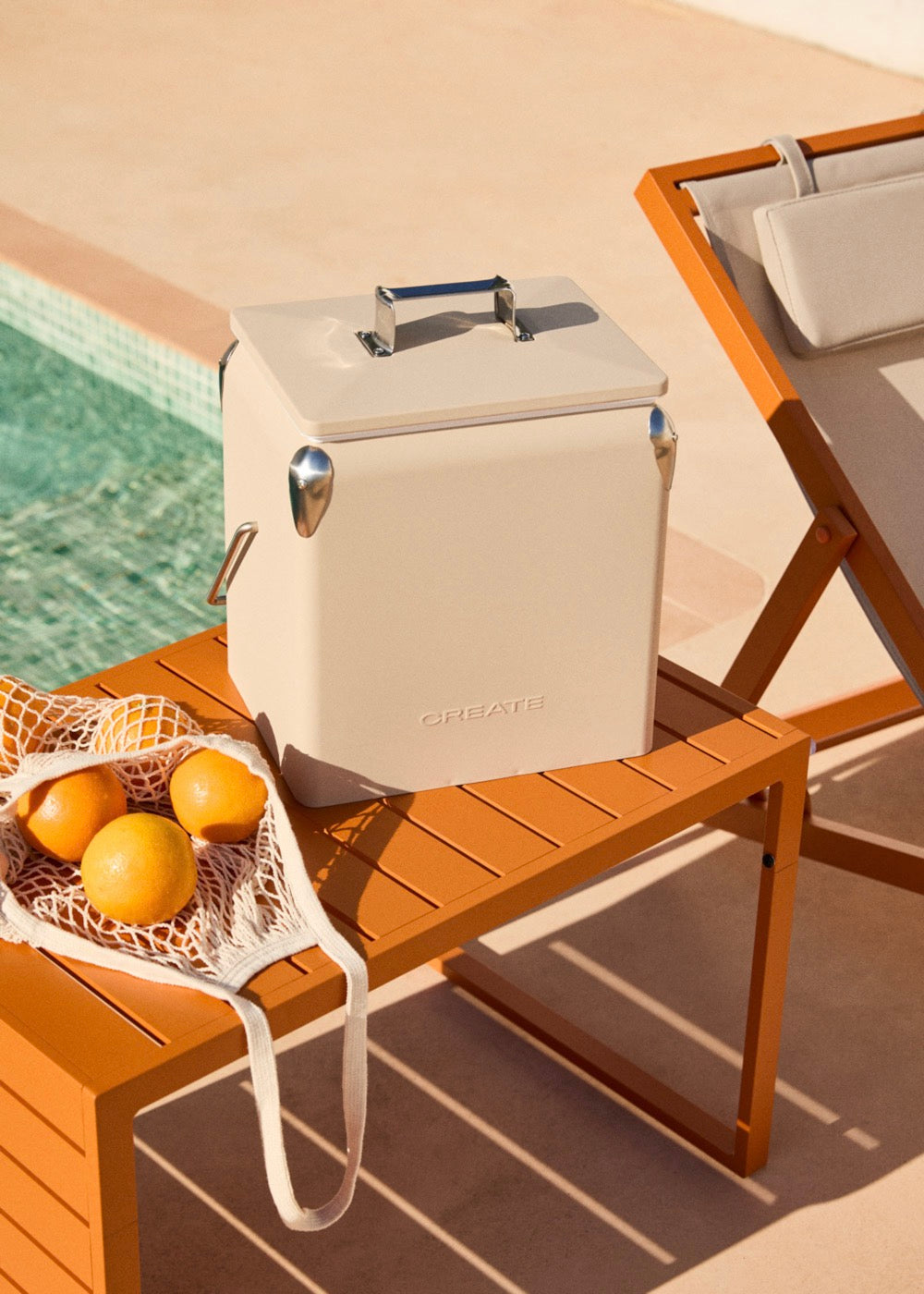 Cooler Retro - Glacière Thermique Portable 13L Avec Décapsuleur - Sable