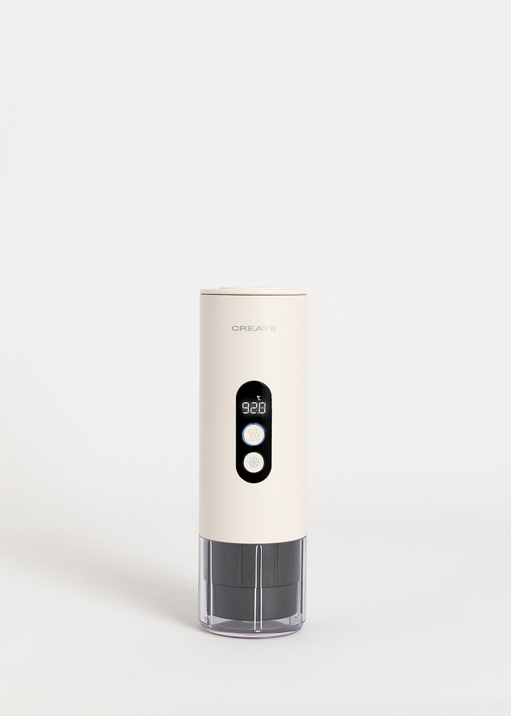 Thera Move - Cafetera Espresso Portátil 15 Bares Para Cápsulas Y Café Molido - Blanco Roto