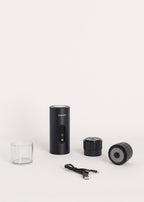 Thera Move - Cafetière Espresso Portable 15 Bars Pour Capsules Et Café Moulu - Noir