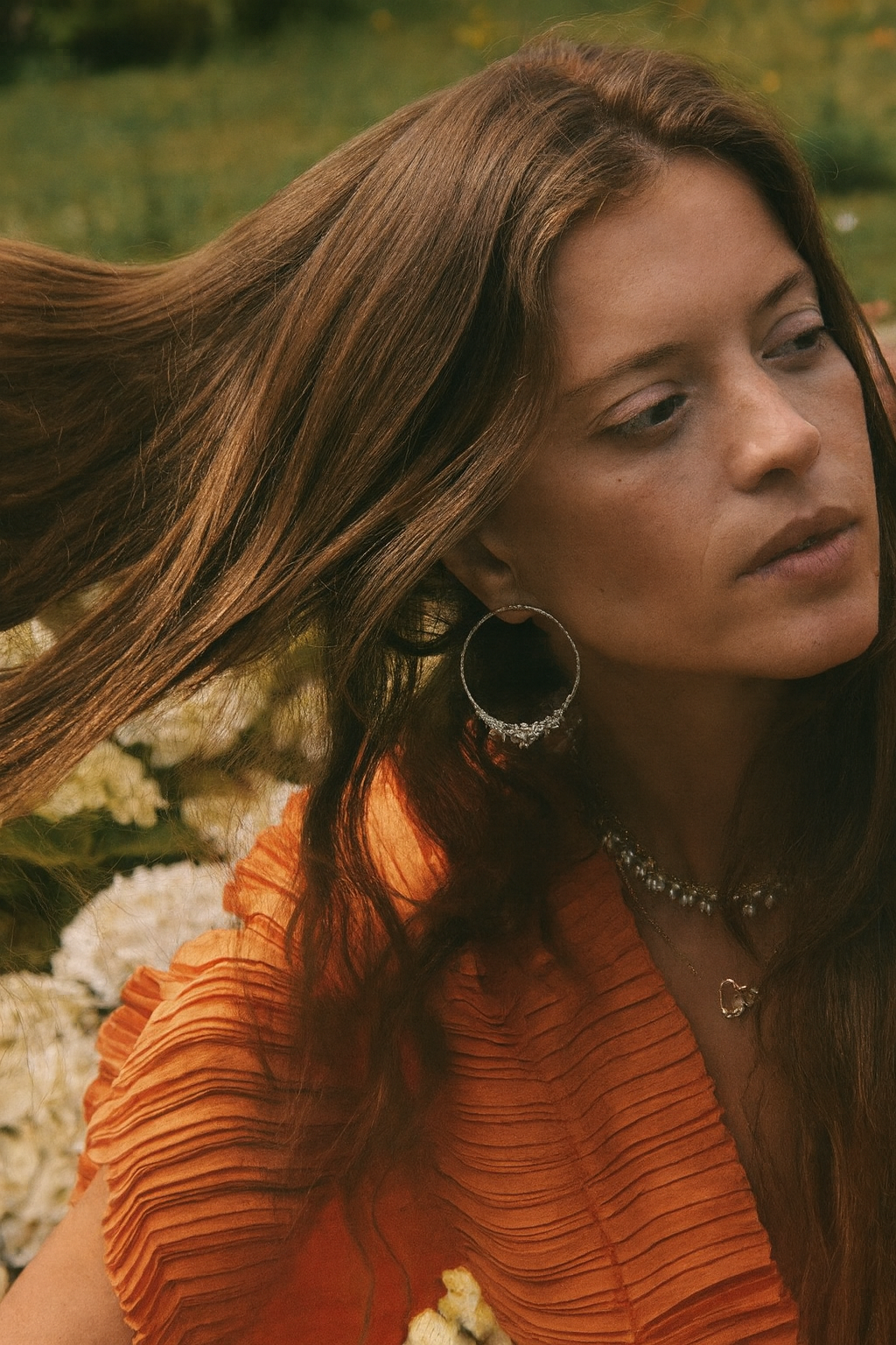 Palladium-Plated Monoe Earrings