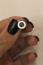 Palladium-Plated Lilette Earrings
